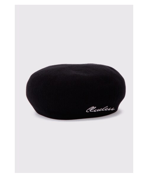 G.V.G.V.（ジーヴィージーヴィー）の「CLUELESS BERET（ファッション雑貨・レディース・WHITE/BLUE/BLACK・F）」の2枚目の写真