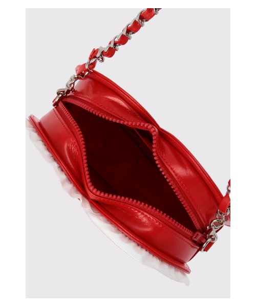 G.V.G.V.（ジーヴィージーヴィー）の「CUSHION HEART BAG（バッグ・レディース・RED/BLACK・o/s）」の7枚目の写真