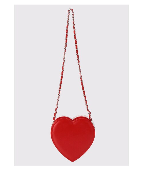 G.V.G.V.（ジーヴィージーヴィー）の「CUSHION HEART BAG（バッグ・レディース・RED/BLACK・o/s）」の4枚目の写真
