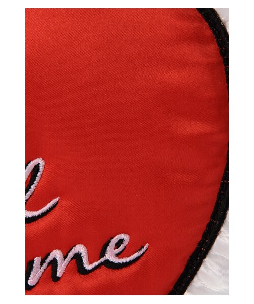 G.V.G.V.（ジーヴィージーヴィー）の「CUSHION HEART BAG（バッグ・レディース・RED/BLACK・o/s）」の6枚目の写真