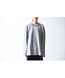 my beautiful landlet | My Beautiful Landlet ニット切り替えロングスリーブBIG-T(Tシャツ/カットソー)