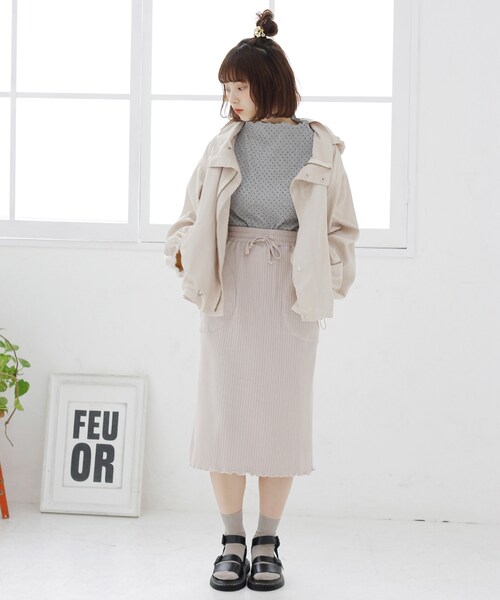 Crisp（クリスプ）の「ラスターフーディブルゾン（ブルゾン）」 WEAR