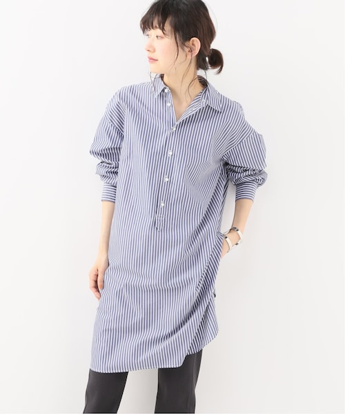 Spick &amp; Span - Spock and Span パールボタンロングシャツ Spick & Span（スピックアンドスパン）の「パールボタンロング