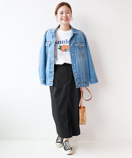 JOURNAL STANDARD relume（ジャーナルスタンダード　レリューム）の「ブラック（スカート・ブラック/36/在庫あり/38）」の4枚目の写真