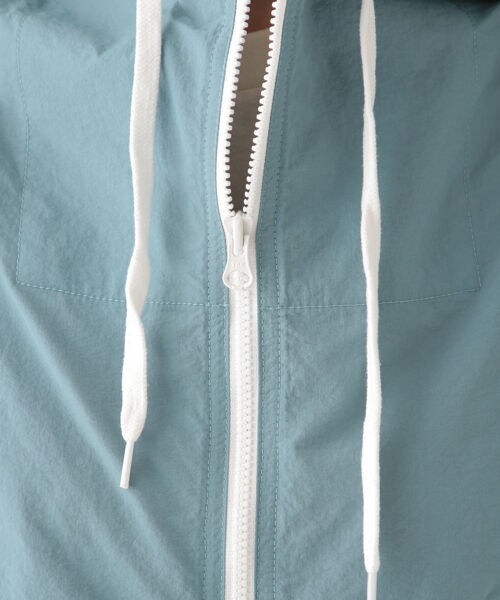 studio CLIP（スタディオクリップ）の「ナイロンスポーティブルゾン[WEB先行予約]（ジャケット/アウター・オレンジ/カーキ/ライトブルー）」の16枚目の写真