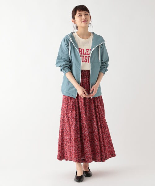 studio CLIP（スタディオクリップ）の「ナイロンスポーティブルゾン[WEB先行予約]（ジャケット/アウター・オレンジ/カーキ/ライトブルー）」の11枚目の写真