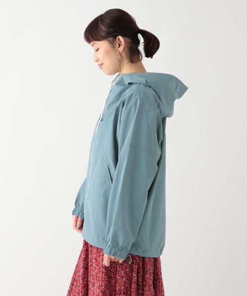 studio CLIP（スタディオクリップ）の「ナイロンスポーティブルゾン[WEB先行予約]（ジャケット/アウター・オレンジ/カーキ/ライトブルー）」の13枚目の写真