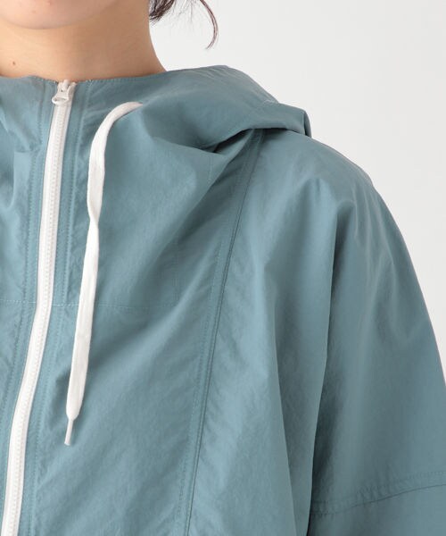 studio CLIP（スタディオクリップ）の「ナイロンスポーティブルゾン[WEB先行予約]（ジャケット/アウター・オレンジ/カーキ/ライトブルー）」の15枚目の写真