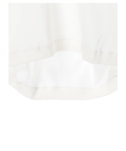 GARAGE OF GOOD CLOTHING（ガレージオブグッドクロージング）の「LOUCUS & BEYOND×GOGC V開き裏毛ビックシルエット（トップス・ホワイト/ブラック・F）」の5枚目の写真