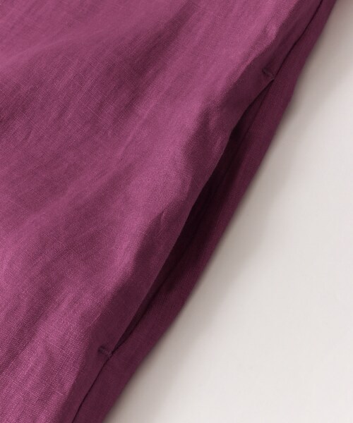 KBF+（ケービーエフプラス）の「KBF+ ハードマンズリネンAラインマキシワンピース（ワンピース/ドレス・レディース・OFF/BEIGE/PURPLE・one）」の19枚目の写真