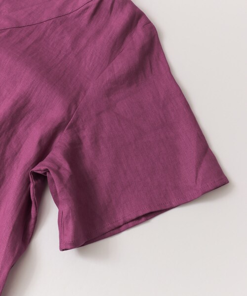 KBF+（ケービーエフプラス）の「KBF+ ハードマンズリネンAラインマキシワンピース（ワンピース/ドレス・レディース・OFF/BEIGE/PURPLE・one）」の18枚目の写真