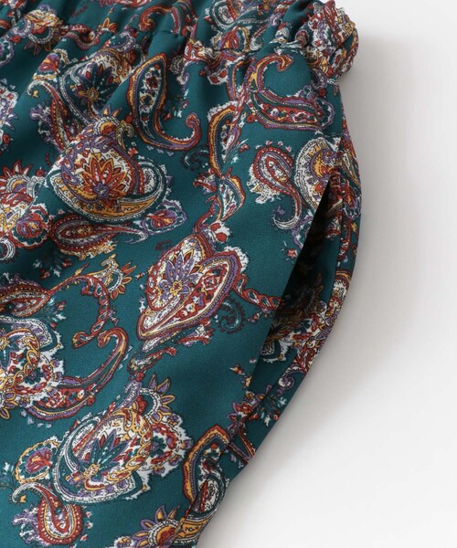 KBF+（ケービーエフプラス）の「KBF+ イージーウエストエスニックパンツ（パンツ・レディース・GREEN/IVORY/BROWN・one）」の16枚目の写真