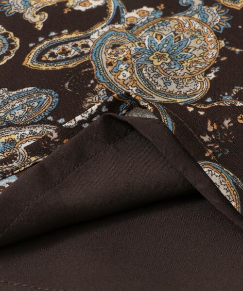 KBF+（ケービーエフプラス）の「KBF+ イージーウエストエスニックパンツ（パンツ・レディース・GREEN/IVORY/BROWN・one）」の20枚目の写真