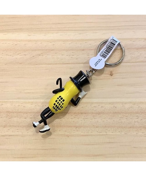 no brand（ノーブランド）の「ミスターピーナッツ PVC キーホルダー Mr