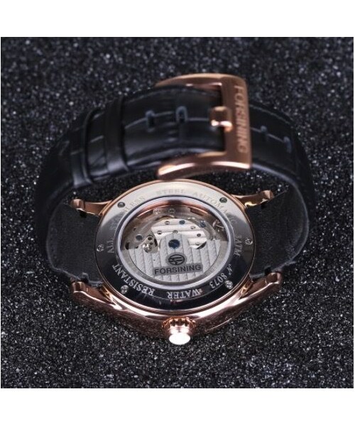 no brand（ノーブランド）の「Forsining トゥールビヨン 自動巻き 機械式腕時計 メンズ スケルトン（アナログ腕時計・メンズ・その他）」の7枚目の写真