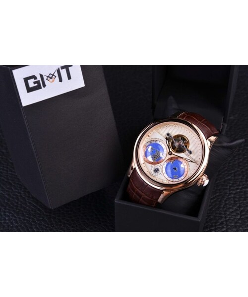 no brand（ノーブランド）の「Forsining トゥールビヨン 自動巻き 機械式腕時計 メンズ スケルトン（アナログ腕時計・メンズ・その他）」の14枚目の写真