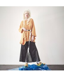 STORES.jp | -niitu- / Waffle pullover / yellow(Tシャツ/カットソー)