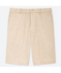 UNIQLO | リネンブレンドショートパンツ（シャンブレー）(その他パンツ)