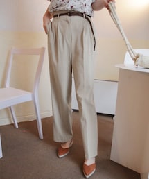 DHOLIC | タックバックゴムハイウエストパンツ(その他パンツ)