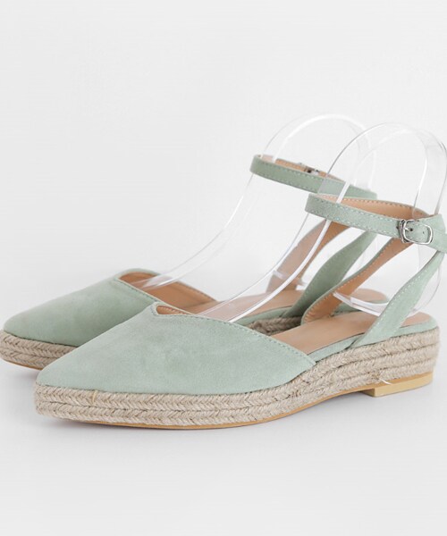 DHOLIC（ディーホリック）の「ポインテッドトゥストラップサンダル（サンダル・レディース・ブラウン/ブラック/グリーン・230/235/240/245/250）」の3枚目の写真