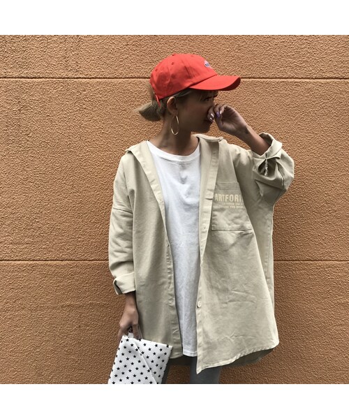 ノーブランド no brand(ノーブランド)の「LONGシャツJK「ARTFORIST」(ニット