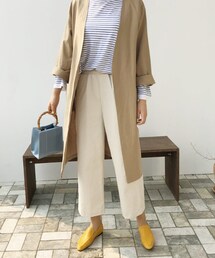 DHOLIC | ビッグポケットオープンジャケット(ノーカラージャケット)