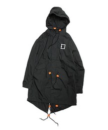 divert | DIVERT ダイバート / モッズコート / D-18 COAT -BLACK x ORANGE(モッズコート)