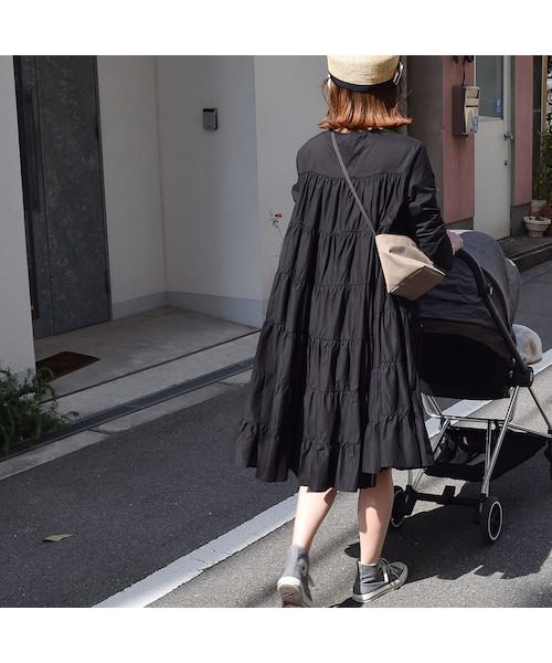 no brand（ノーブランド）の「フェアリーコットンミディOne-Piece(ティアード6段)（ワンピース・レディース・その他）」の7枚目の写真