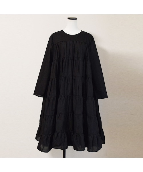 no brand（ノーブランド）の「フェアリーコットンミディOne-Piece(ティアード6段)（ワンピース・レディース・その他）」の14枚目の写真