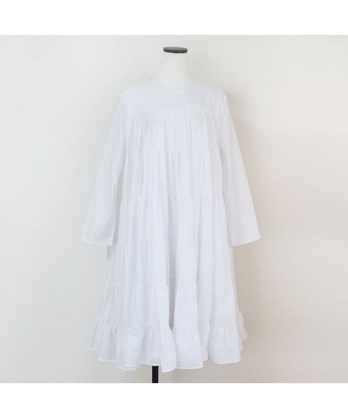 no brand（ノーブランド）の「フェアリーコットンミディOne-Piece(ティアード6段)（ワンピース・レディース・その他）」の11枚目の写真