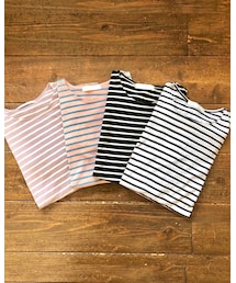 chocomee | ボーダーカットソー(Tシャツ/カットソー)
