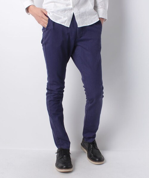 MORGAN HOMME（モルガンオム）の「スラムスリムパンツ（983P40）（パンツ・メンズ・ピンク/パープル/ブラック・M/L/S）」の3枚目の写真