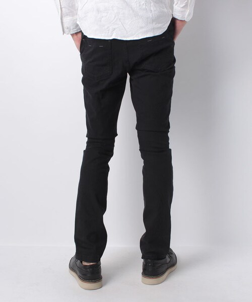 MORGAN HOMME（モルガンオム）の「スラムスリムパンツ（983P40）（パンツ・メンズ・ピンク/パープル/ブラック・M/L/S）」の5枚目の写真