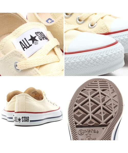 CONVERSE(コンバース)の「CONVERSE CANVAS ALL STAR OX WHITE(LOW-CUT・メンズ・other・22.0cm/22.5cm/23.0cm/23.5cm/24.0cm/24.5cm/25.0cm/25.5cm/26.0cm/26.5cm/27.0cm/27.5cm/28.0cm/28.5cm/29.0cm)」の3枚目の写真