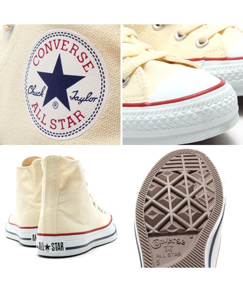 CONVERSE（コンバース）の「CONVERSE CANVAS ALL STAR HI　WHITE（HIGH-CUT・メンズ・other・22.0cm/22.5cm/23.0cm/23.5cm/24.0cm/24.5cm/25.0cm/25.5cm/26.0cm/26.5cm/27.0cm/27.5cm/28.0cm/28.5cm/29.0cm）」の3枚目の写真