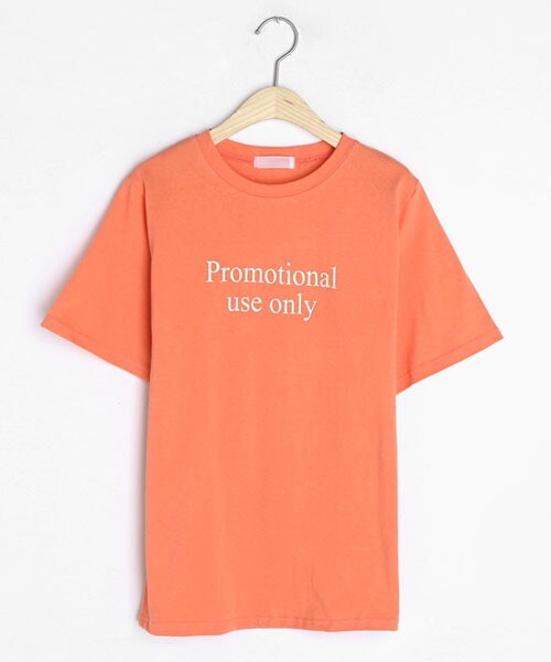 DHOLIC(ディーホリック)の「promotional半袖Tシャツ(Tシャツ/カットソー・レディース・ブルー/ベージュ/ホワイト/オレンジ・FREE)」の4枚目の写真