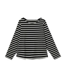 GRL | ボートネックボーダートップス(Tシャツ/カットソー)