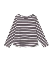 GRL | ボートネックボーダートップス(Tシャツ/カットソー)