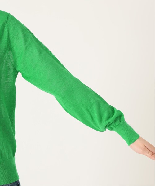 Spick & Span（スピックアンドスパン）の「麻クルーカーディガン