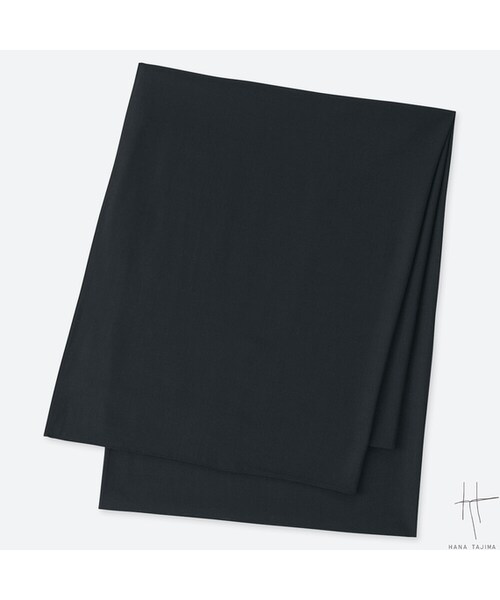 UNIQLO（ユニクロ）の「ストール（ストール/ショール・レディース・BROWN 34/PINK 10/GREEN 53/BLACK 09・フリー）」の2枚目の写真