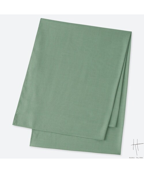 UNIQLO（ユニクロ）の「ストール（ストール/ショール・レディース・BROWN 34/PINK 10/GREEN 53/BLACK 09・フリー）」の3枚目の写真