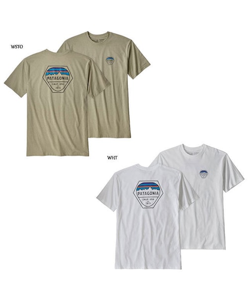 patagonia（パタゴニア）の「パタゴニア patagonia M’s Fitz Roy Hex Responsibili-Tee 38439 メンズ・フィッツロイ・ヘックス・レスポンシビリティー 正規品 2019 春モデル（Tシャツ/カットソー・メンズ・その他）」の2枚目の写真