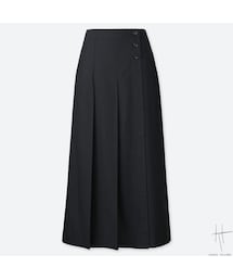 UNIQLO | タックフレアロングスカート(スカート)