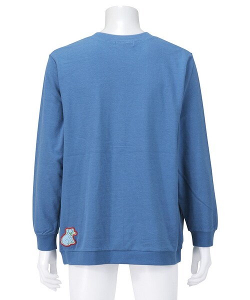 Ne-net（ネネット）の「ネ・ネット / メンズ ワッペンミニ裏毛 / カーディガン（トップス・メンズ・light green(08)/light blue(11)/dark purple(16)・03）」の4枚目の写真