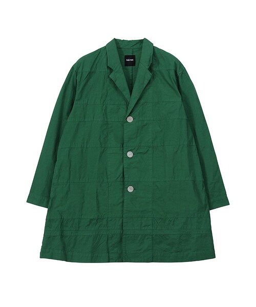 Ne-net（ネネット）の「ネ・ネット / メンズ ステッチボーダー / コート（ジャケット/アウター・メンズ・white(01)/green(10)/blue(12)・03）」の9枚目の写真