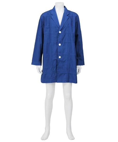 Ne-net（ネネット）の「ネ・ネット / メンズ ステッチボーダー / コート（ジャケット/アウター・メンズ・white(01)/green(10)/blue(12)・03）」の3枚目の写真