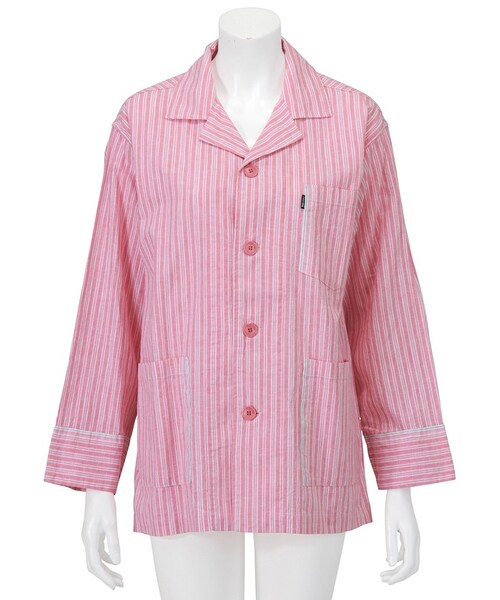 Ne-net（ネネット）の「ネ・ネット / パジャマシャツ / ジャケット（ジャケット/アウター・レディース・light blue(11)/blue(12)/pink(18)・02）」の3枚目の写真