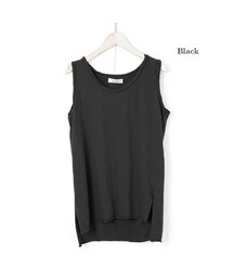 Sheson | Sheson(シーズン)ビンテージ風スリットタンクトップ(タンクトップ)