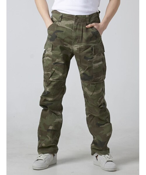 AVIREX(アヴィレックス)の「AVIREX(アヴィレックス) メンズ ベーシック カーゴパンツ(パンツ・メンズ・OTHER/KHAKI/BLK・S/M/L/XL/XXL)」の7枚目の写真