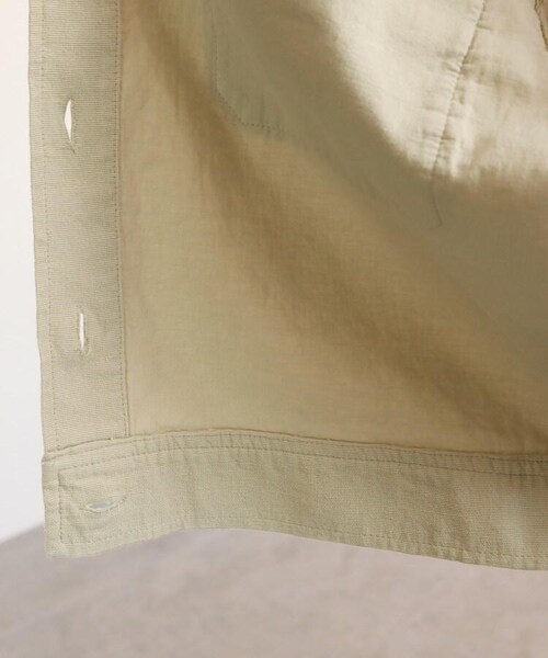 OZOC(オゾック)の「サマーコールビッグシルエットジャケット(ジャケット/アウター・レディース・カーキ(027)/ベージュ(052)・38(M)/40(L))」の14枚目の写真